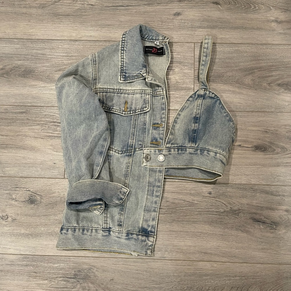Denim Jacket Top